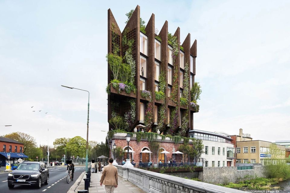 How the Windjammer Hotel would have looked